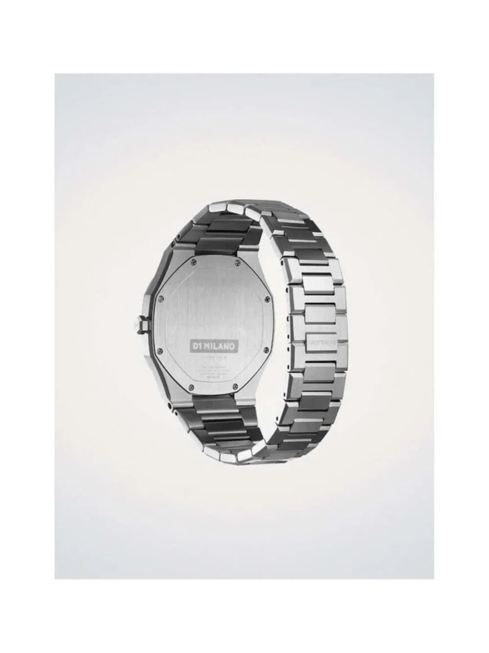 NWT D1 Milano Core Quartz Black Dial Men's Watch